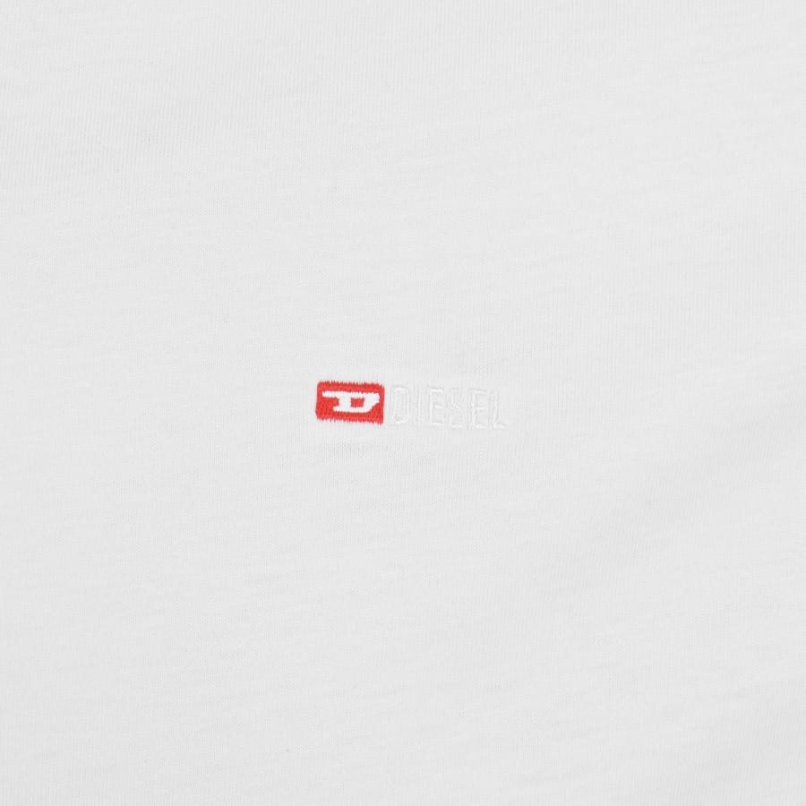 Diesel T Adjust Microdiv T Shirt White | Mainline Menswear